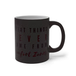 Load image into Gallery viewer, Great Things Never Come From Comfort Zones Color Changing Mug
