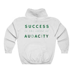 Load image into Gallery viewer, Men&#39;s Success Is The Child Of Audacity Hoodie Sweatshirt
