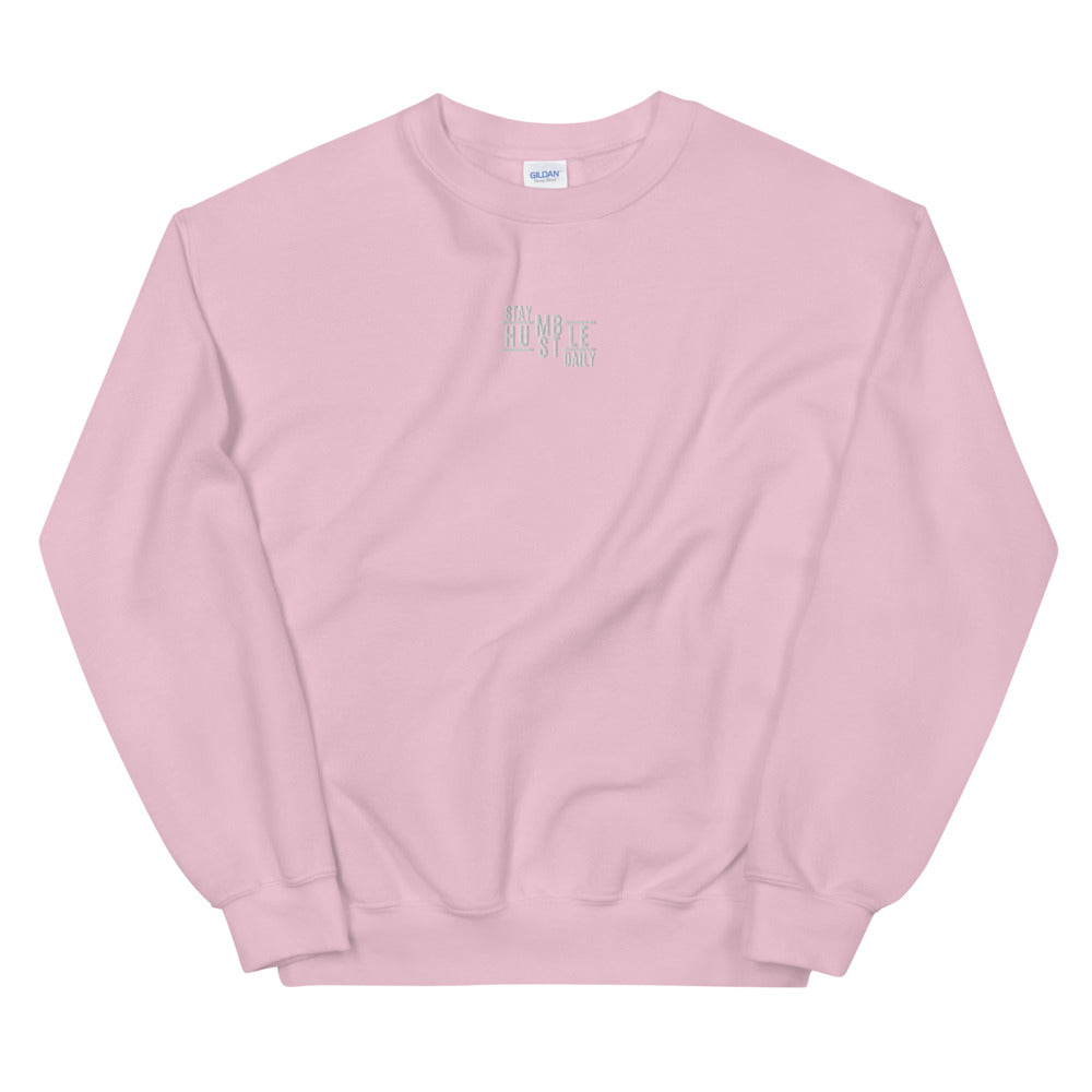Women's Stay Humble Hustle Daily Embroidered Pullover