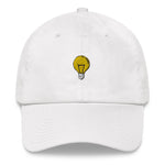 Load image into Gallery viewer, Light Bulb Embroidered Dad Hat
