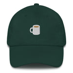 Load image into Gallery viewer, Coffee Cup Embroidered Dad Hat
