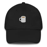 Load image into Gallery viewer, Coffee Cup Embroidered Dad Hat
