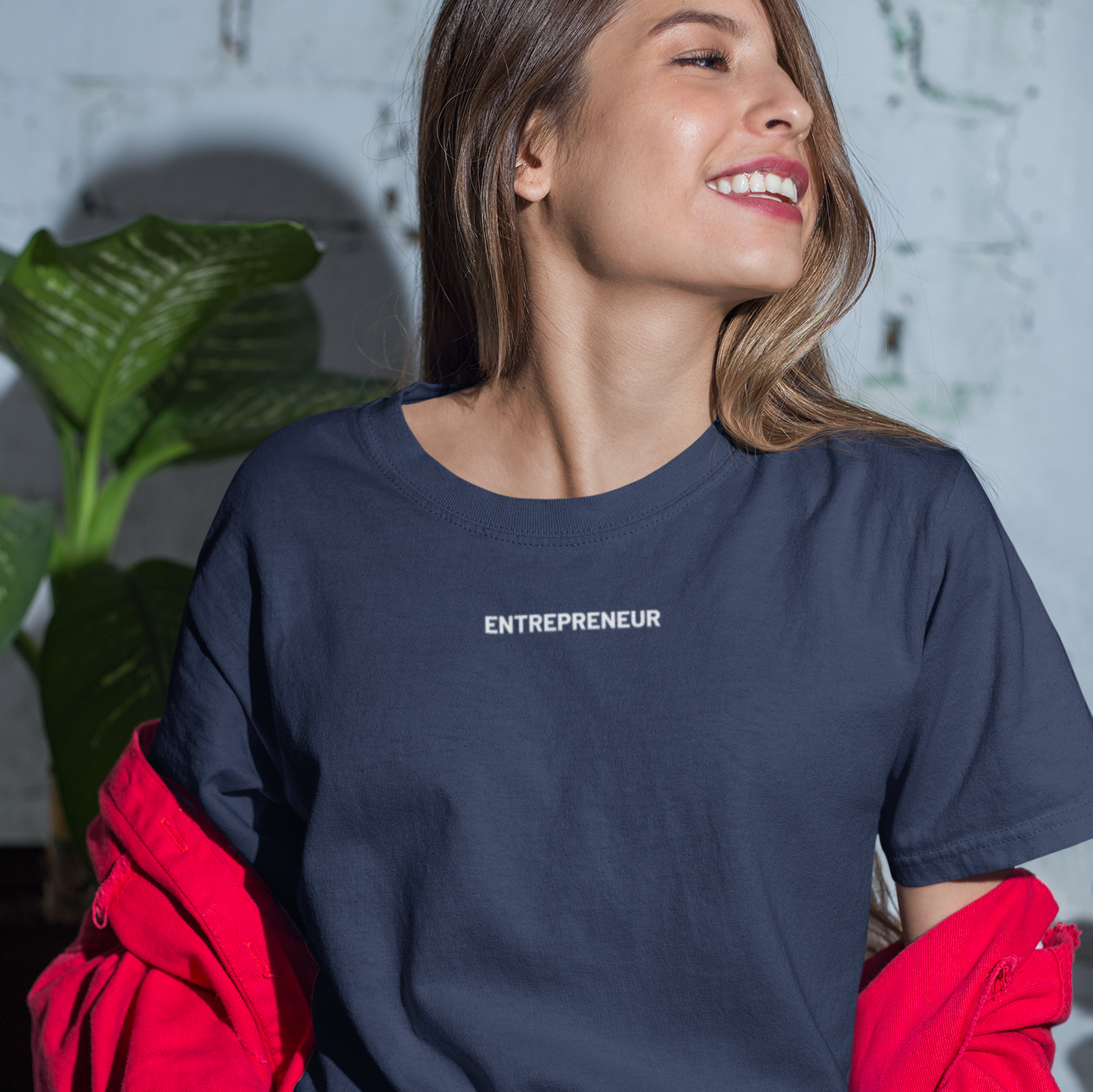 Women's Entrepreneur Embroidered Shirt