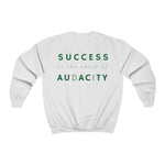 Load image into Gallery viewer, Men&#39;s Success Is The Child Of Audacity Pullover Sweatshirt
