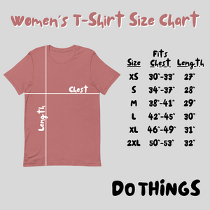 Women's Do Things Embroidered Shirt