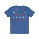 Load image into Gallery viewer, Men&#39;s Great Things Never Come From Comfort Zones Shirt
