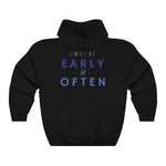 Load image into Gallery viewer, Women&#39;s Invest Early &amp; Often Hoodie Sweatshirt
