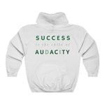 Load image into Gallery viewer, Women&#39;s Success Is The Child Of Audacity Hoodie Sweatshirt
