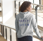 Load image into Gallery viewer, Women&#39;s Invest Early &amp; Often Hoodie Sweatshirt
