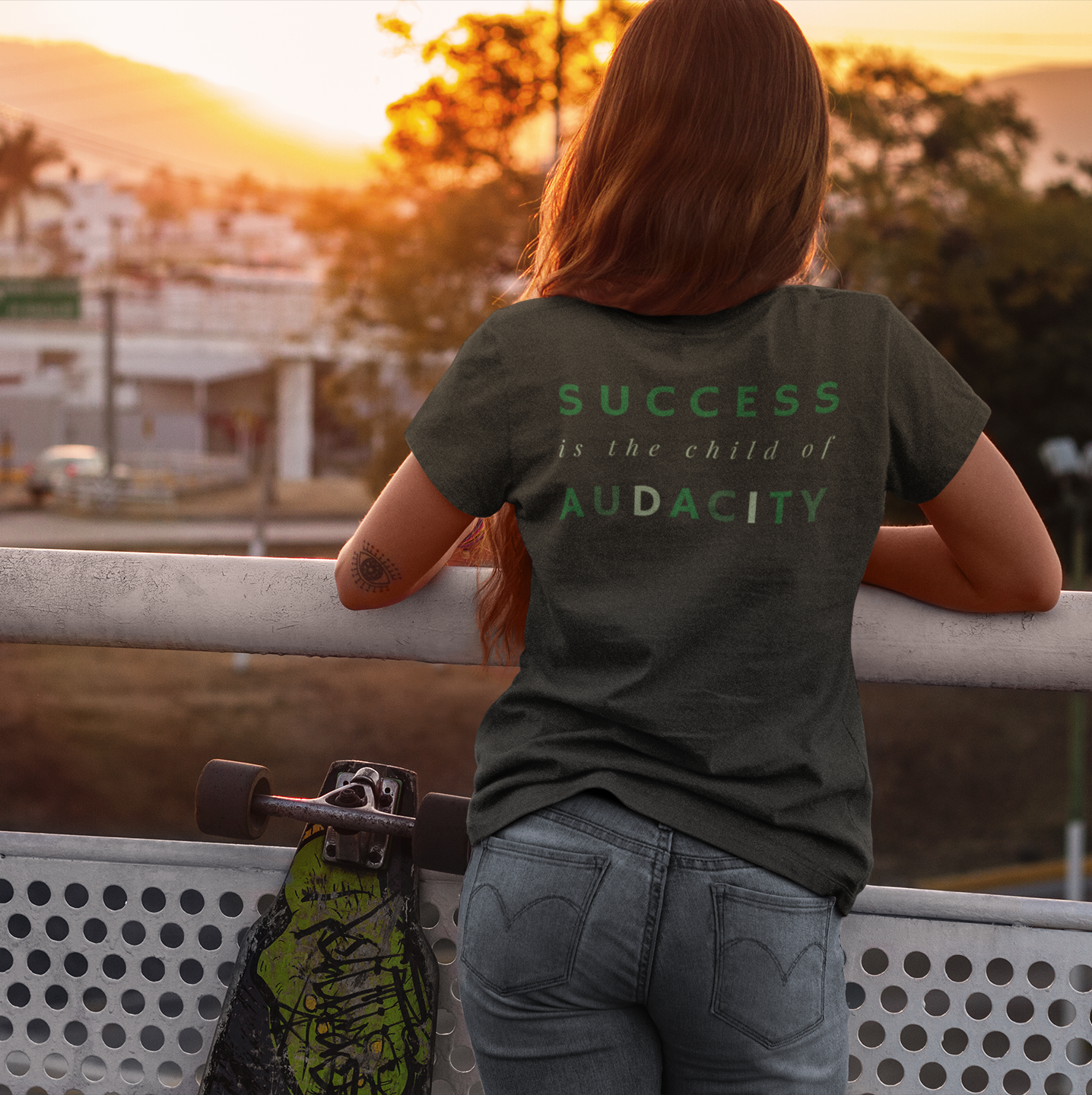 Women's Success Is The Child Of Audacity Shirt